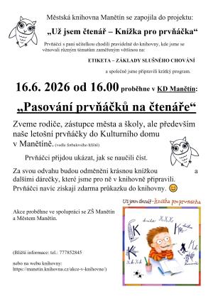 Pasování malých čtenářů